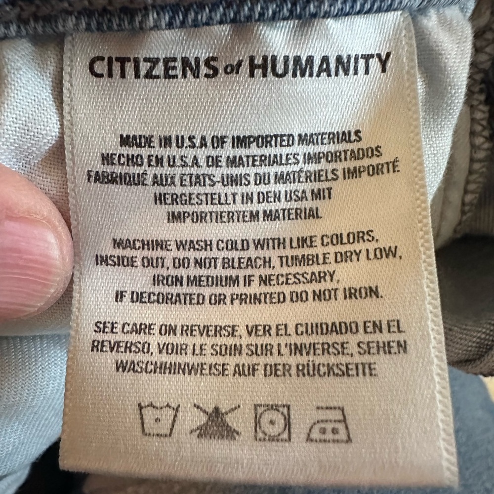 Citizens of Humanity Elsa Mid Rise Slim Fit Crop Jean - Picture 13 of 13
